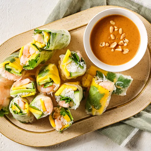 Rouleaux de printemps aux crevettes