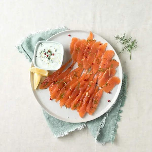 Saumon gravlax