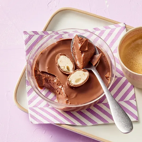 Crème au chocolat craquante