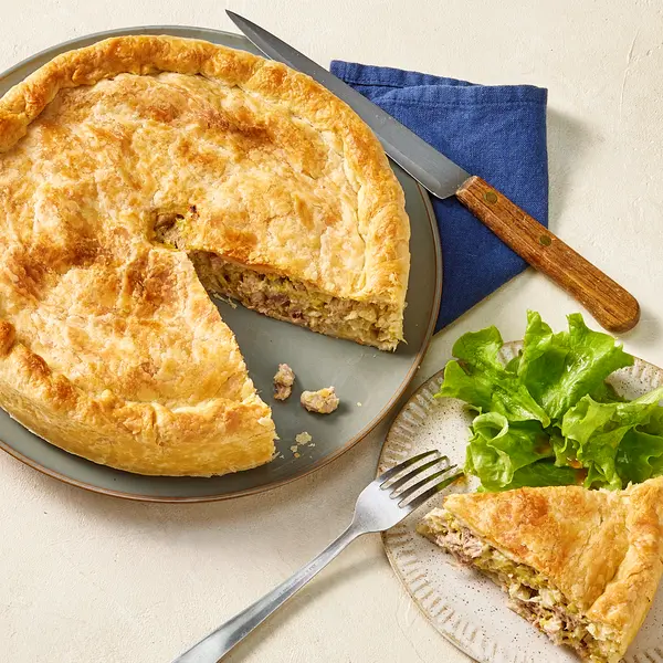 Tourte poireau & filet mignon