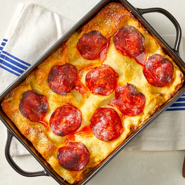 Lasagnes de bœuf chorizo