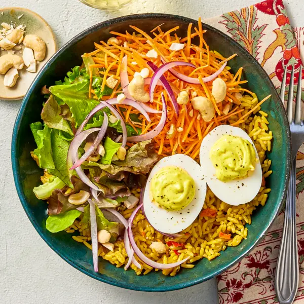 Bowl végé à l'indienne