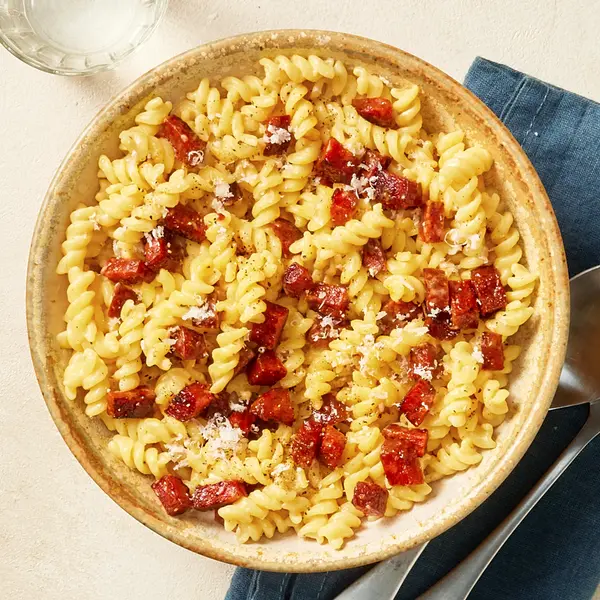Carbonara de chorizo