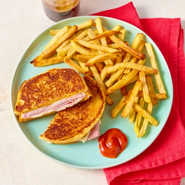 Le Ptit croque jambon emmental