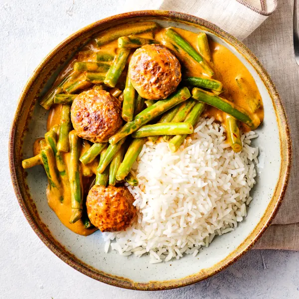 Boulettes de viande au curry