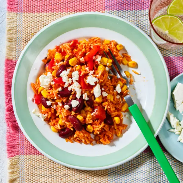 Poêlée de riz à la mexicaine