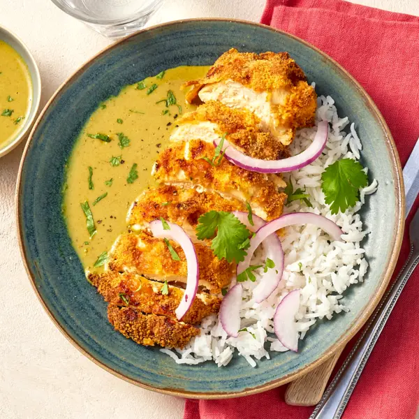 Poulet Katsu et sa sauce curry