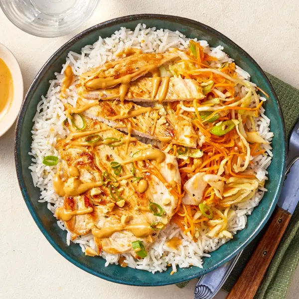 Bowl de dinde & chou à l'asiatique