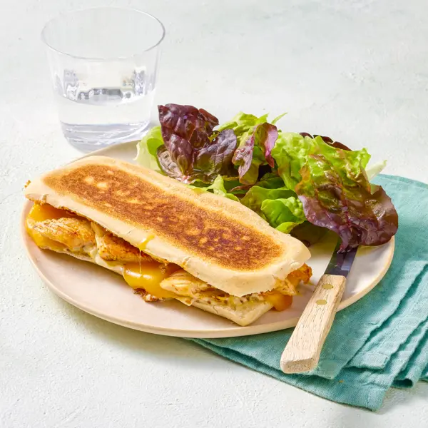 Panini poulet cheddar