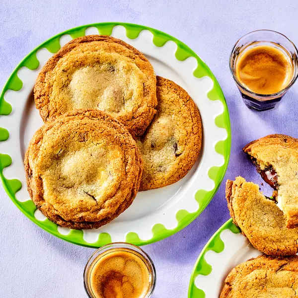 Cookies au coeur fondant