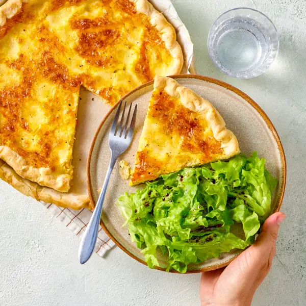 Tarte feuilletée aux 4 fromages
