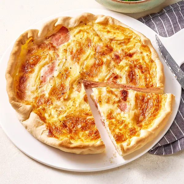 Quiche au lard & Mont d'Or