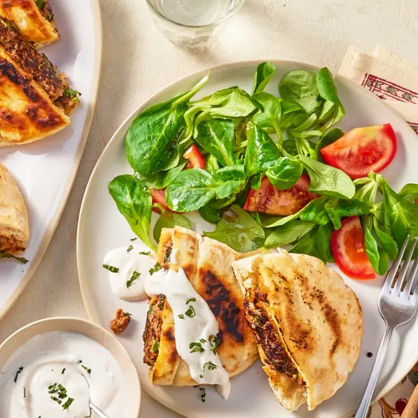 Arayes grillés au boeuf