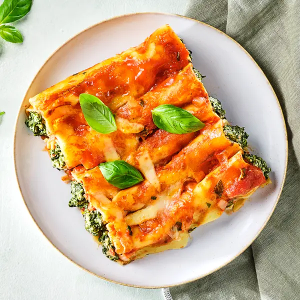 Cannellonis à la ricotta et aux épinards