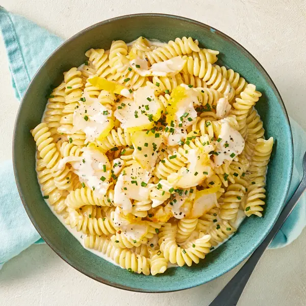 Carbonara de haddock