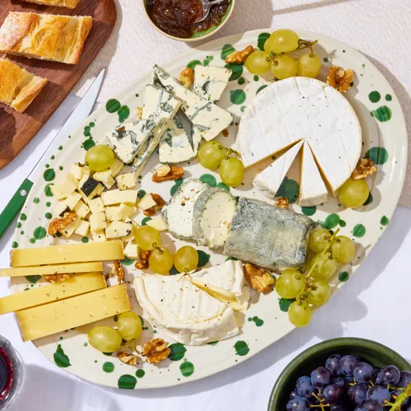 Plateau de fromages festifs