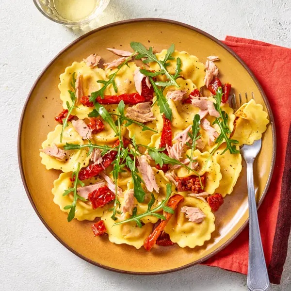 Girasolis du soleil, thon & roquette