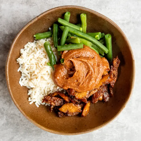 Bowl de poulet satay