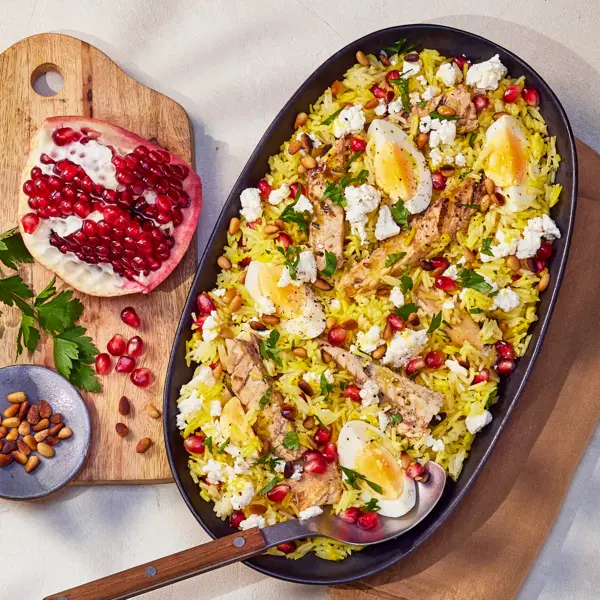 Salade de riz à l'orientale