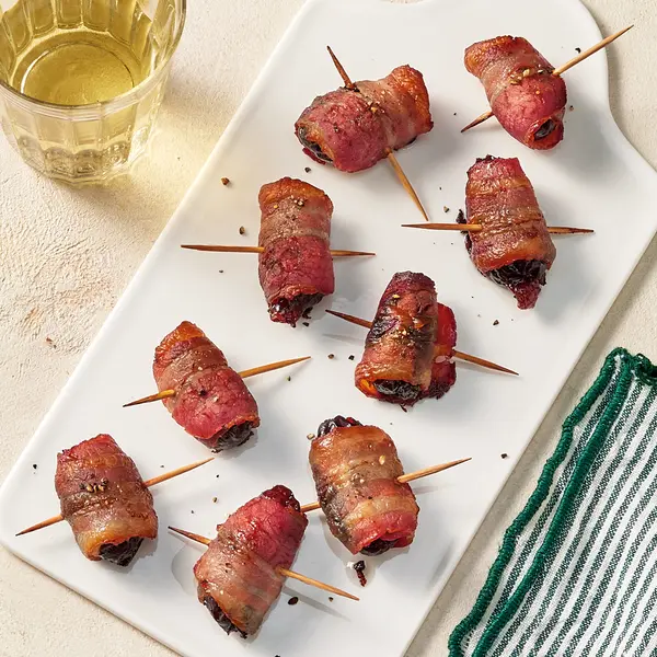 Pruneaux au lard fumé