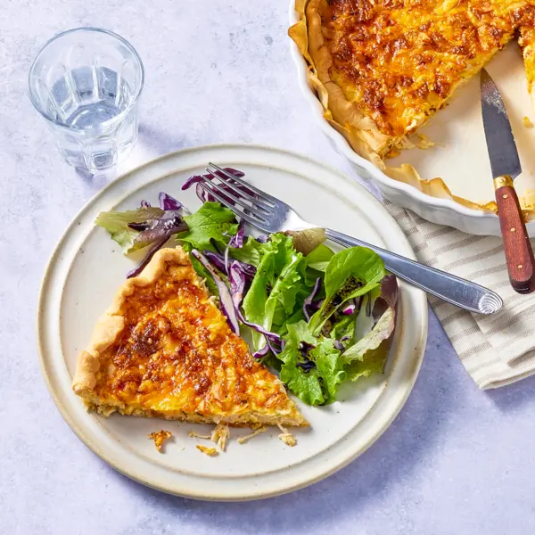 Quiche poulet cheddar