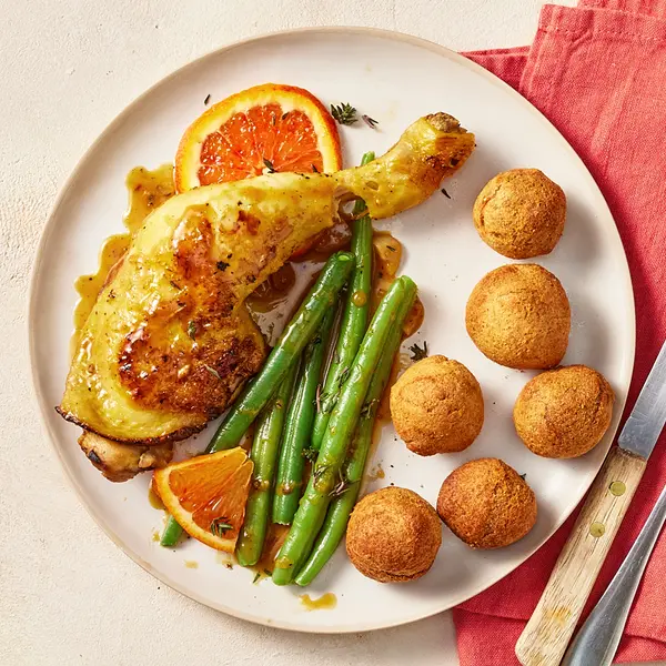 Poulet à l'orange sanguine