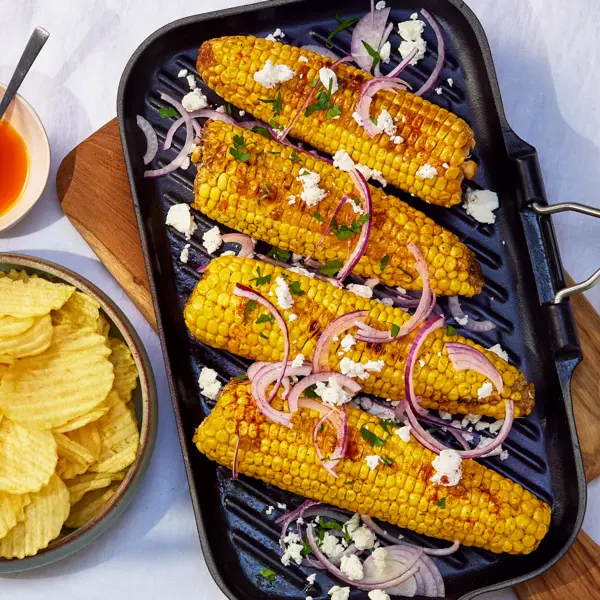 Epis de maïs grillés