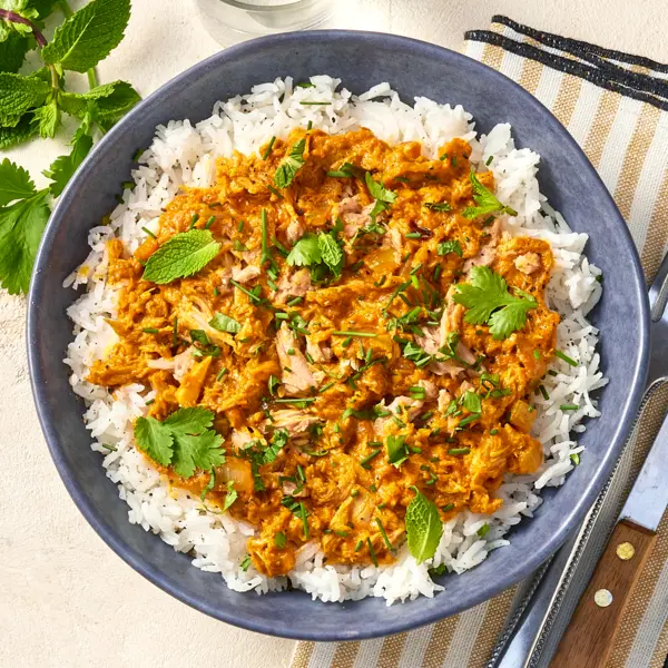 Cari de thon mauricien