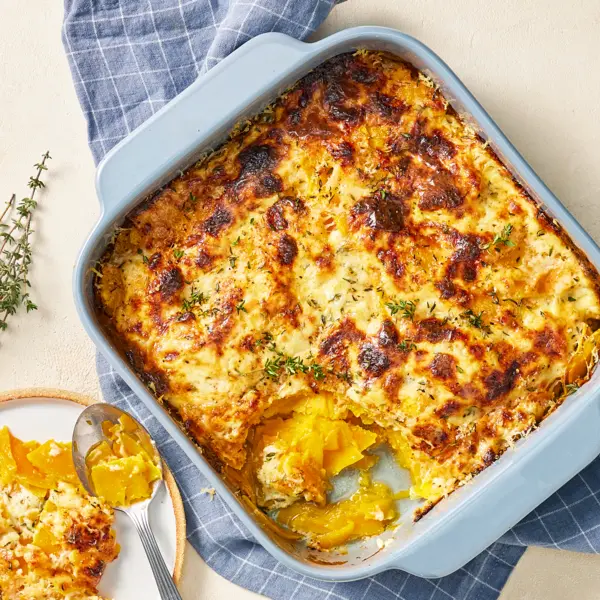 Gratin dauphinois de butternut
