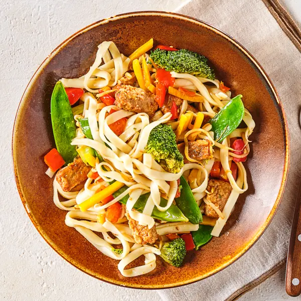 Nouilles sautées asiatiques