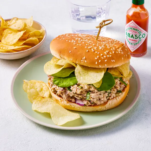 Sardine Melt et chips