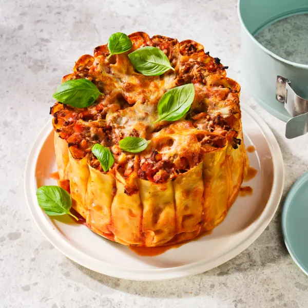 Gratin cannelloni bolognaise