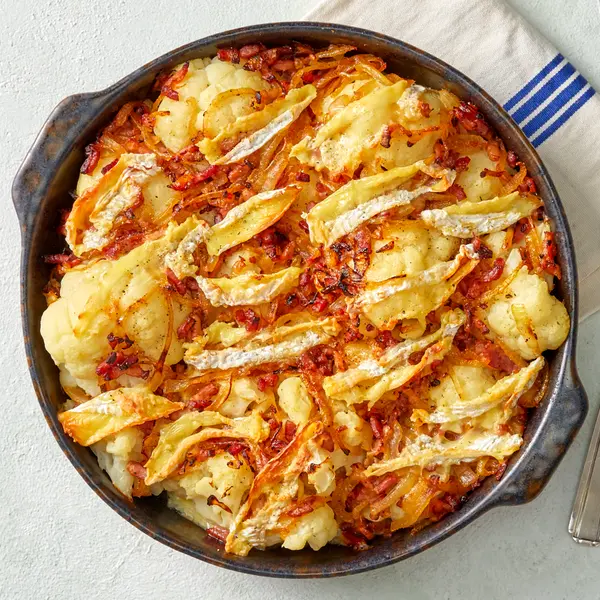Gratin de chou-fleur au Saint-Marcellin