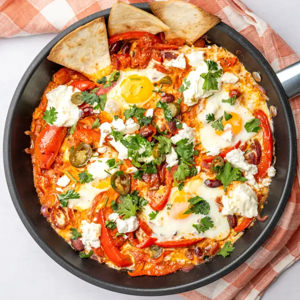 Huevos rancheros mijoté