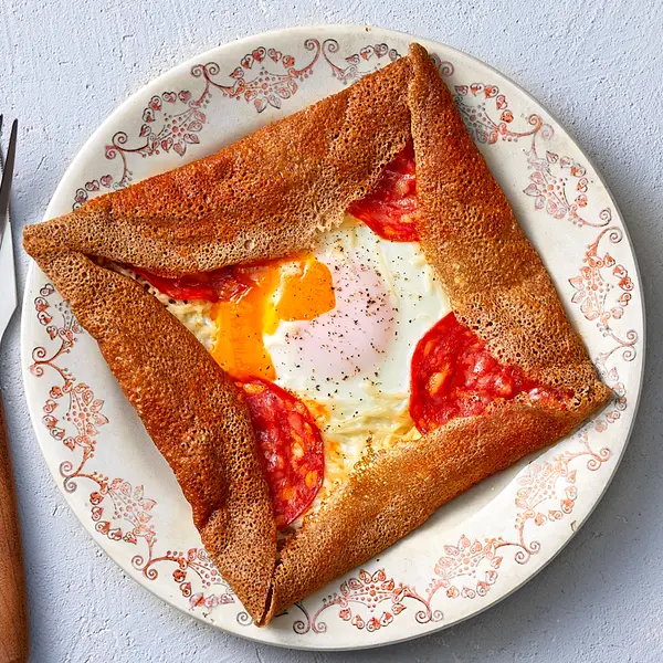 Galette au chorizo