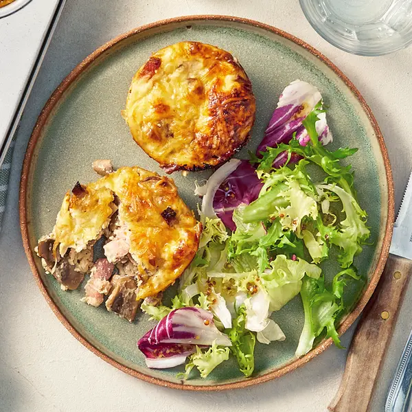 Mini quiches sans pâte