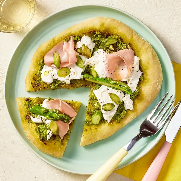 Pizzette de printemps