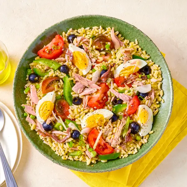 Salade de blé façon Niçoise