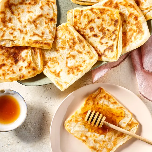 Msemmen (crêpes marocaines feuilletées)