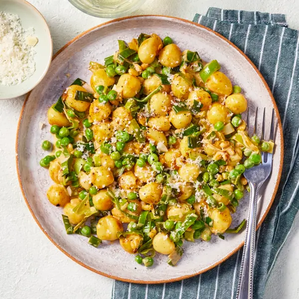 Gnocchinis poireaux & petits-pois
