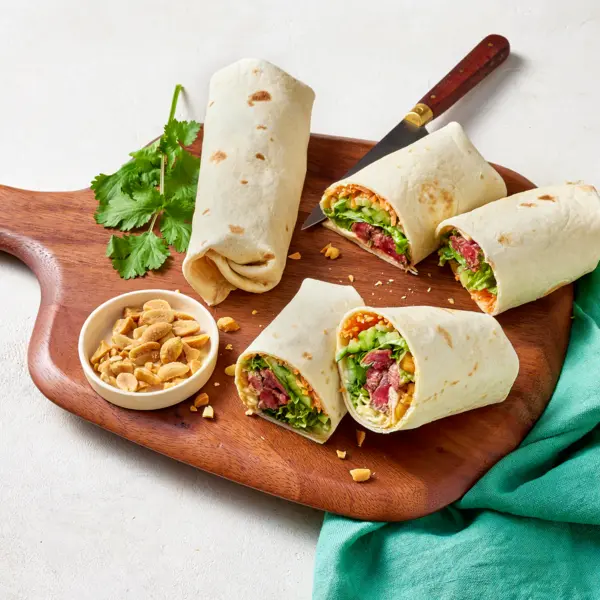 Wrap façon Banh Mi au bœuf