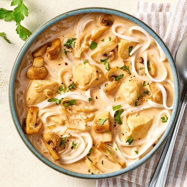 Soupe de pâtes à la thaï