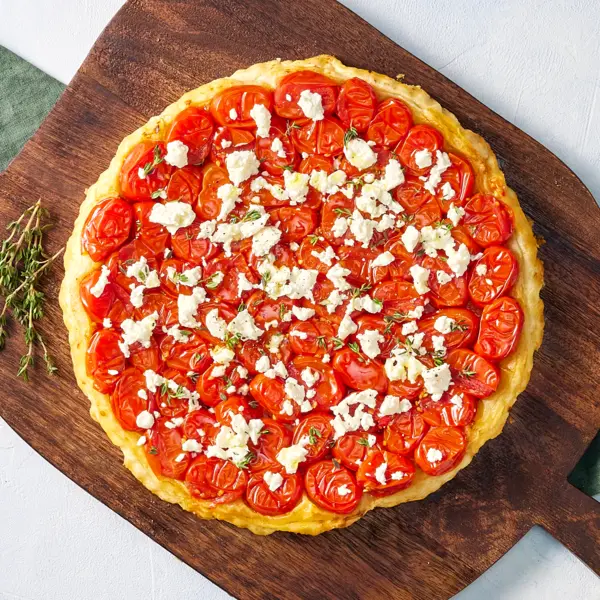Tatin de tomates cerises