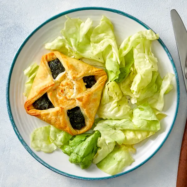Tartelettes chèvre et épinards