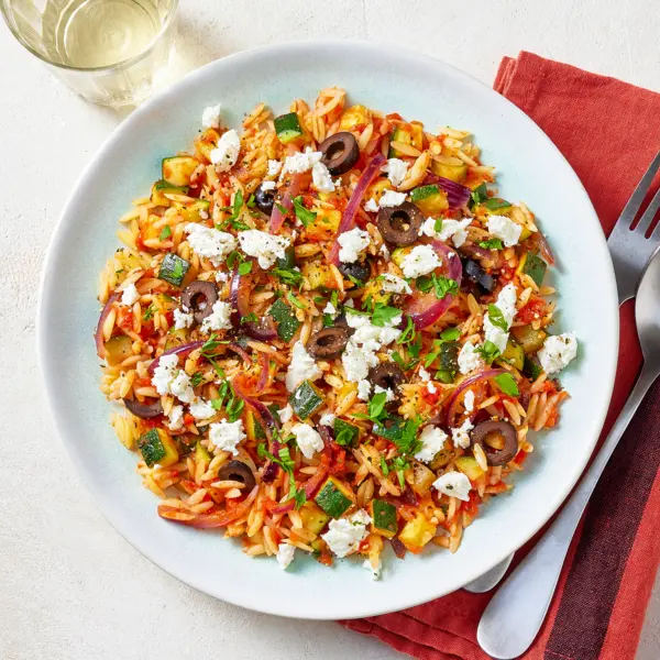 Orzo à la grecque