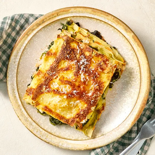 Lasagnes saumon et épinards