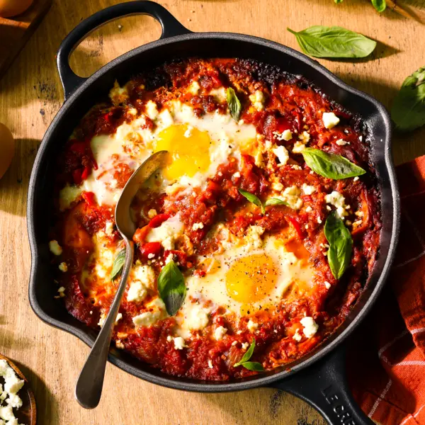 Shakshuka quinoa & feta