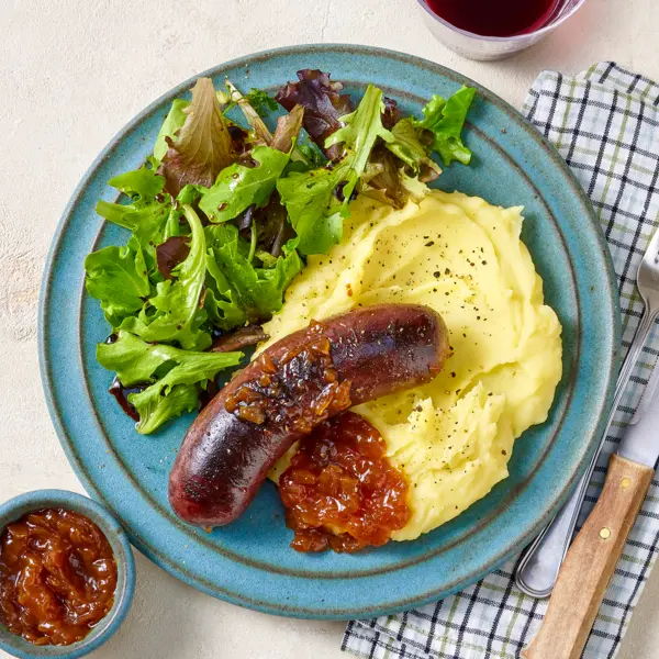 Boudin noir à l'ancienne et purée