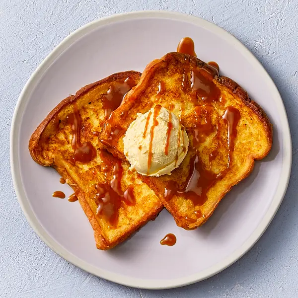Brioche perdue au caramel