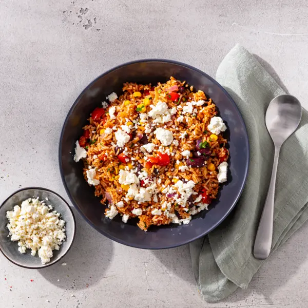 Poêlée de riz à la mexicaine